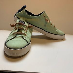 Mint Green Sperry Top Sider